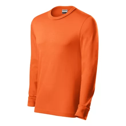 mlf_R05LO13 Resist LS póló unisex narancssárga 11 (brand label) S