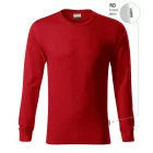 mlf_R05RD17 Resist LS póló unisex piros 07 (brand label) 2XL