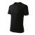 mlf_R06LB13 Base póló unisex fekete 01 (brand label) S