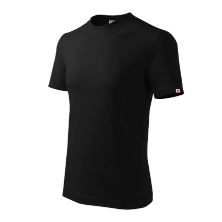 mlf_R06LB16 Base póló unisex fekete 01 (brand label) XL
