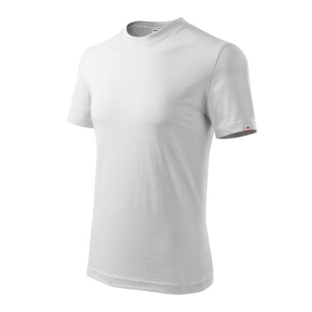 mlf_R06LW13 Base póló unisex fehér 00 (brand label) S
