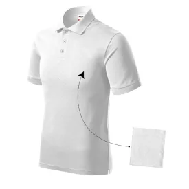   mlf_R200017 Resist Heavy Polo galléros póló férfi fehér 2XL