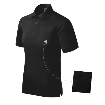 mlf_R200117 Resist Heavy Polo galléros póló férfi fekete 2XL