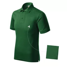   mlf_R200616 Resist Heavy Polo galléros póló férfi üvegzöld XL