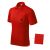 mlf_R200717 Resist Heavy Polo galléros póló férfi piros 2XL