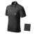 mlf_R20EG13 Resist Heavy Polo galléros póló férfi ébenszürke 94 (brand label) S