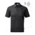 mlf_R20EG17 Resist Heavy Polo galléros póló férfi ébenszürke 94 (brand label) 2XL