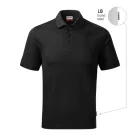 mlf_R20LB15 Resist Heavy Polo galléros póló férfi fekete 01 (brand label) L