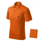 mlf_R20LO15 Resist Heavy Polo galléros póló férfi narancssárga 11 (brand label) L