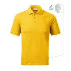 mlf_R20LY16 Resist Heavy Polo galléros póló férfi sárga 04 (brand label) XL