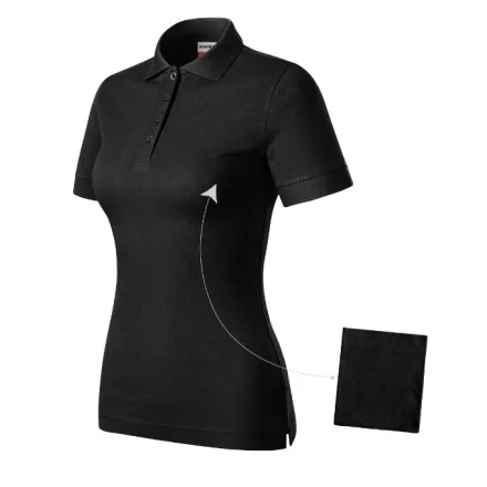 Resist Heavy Polo galléros póló női fekete XL