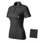 mlf_R21EG12 Resist Heavy Polo galléros póló női ébenszürke 94 (brand label) XS