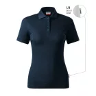 mlf_R21LN12 Resist Heavy Polo galléros póló női tengerészkék 02 (brand label) XS
