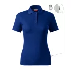mlf_R21RB16 Resist Heavy Polo galléros póló női királykék (brand label) XL