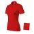 mlf_R21RD14 Resist Heavy Polo galléros póló női piros 07 (brand label) M