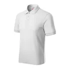 mlf_R220015 Reserve galléros póló férfi fehér L