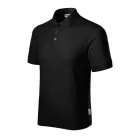 mlf_R22LB13 Reserve galléros póló férfi fekete 01 (brand label) S