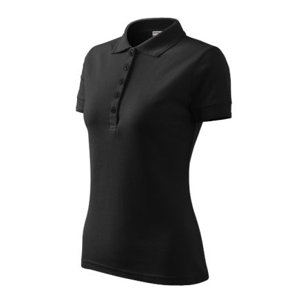 mlf_R230117 Reserve galléros póló női fekete 2XL
