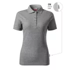 mlf_R23GM12 Reserve galléros póló női sötétszürke melírozott 12 (brand label) XS