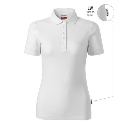 mlf_R23LW12 Reserve galléros póló női fehér 00 (brand label) XS