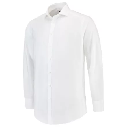 mlf_T23T037 Fitted Stretch Shirt ing férfi fehér 37