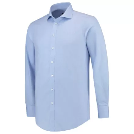 mlf_T23TC40 Fitted Stretch Shirt ing férfi blue 40