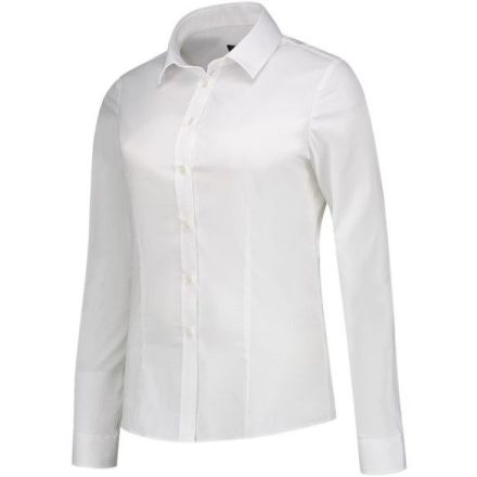 mlf_T24T038 Fitted Stretch Blouse ing női fehér 38