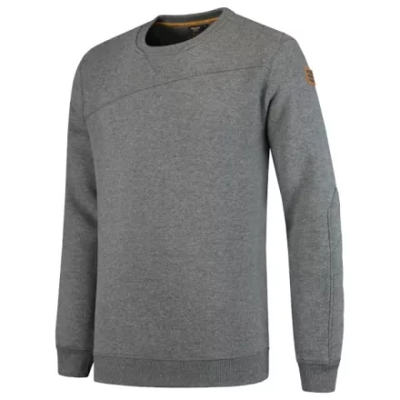 mlf_T41TD20 Premium Sweater felső férfi stone melange 5XL