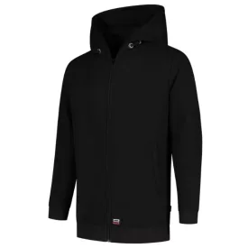   mlf_T44T114 Hooded Sweat Jacket Washable 60°C felső unisex fekete M