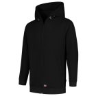 mlf_T44T116 Hooded Sweat Jacket Washable 60°C felső unisex fekete XL