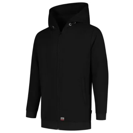 mlf_T44T118 Hooded Sweat Jacket Washable 60°C felső unisex fekete 3XL