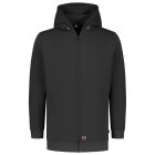 mlf_T44T415 Hooded Sweat Jacket Washable 60°C felső unisex sötétszürke L