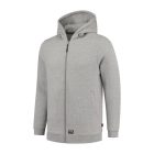 mlf_T44TG15 Hooded Sweat Jacket Washable 60°C felső unisex grey melange L
