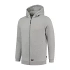 mlf_T44TG17 Hooded Sweat Jacket Washable 60°C felső unisex grey melange 2XL