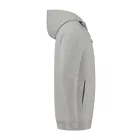 mlf_T44TG17 Hooded Sweat Jacket Washable 60°C felső unisex grey melange 2XL