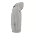 mlf_T44TG18 Hooded Sweat Jacket Washable 60°C felső unisex grey melange 3XL