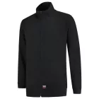 mlf_T45T114 Sweat Jacket Washable 60 °C felső unisex fekete M