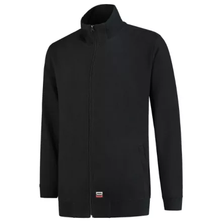 mlf_T45T117 Sweat Jacket Washable 60 °C felső unisex fekete 2XL