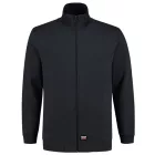 mlf_T45T214 Sweat Jacket Washable 60 °C felső unisex tengerészkék M