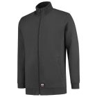 mlf_T45T414 Sweat Jacket Washable 60 °C felső unisex sötétszürke M