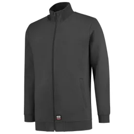   mlf_T45T414 Sweat Jacket Washable 60 °C felső unisex sötétszürke M