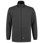 mlf_T45T415 Sweat Jacket Washable 60 °C felső unisex sötétszürke L