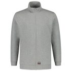 mlf_T45TG14 Sweat Jacket Washable 60 °C felső unisex grey melange M