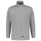 mlf_T45TG14 Sweat Jacket Washable 60 °C felső unisex grey melange M