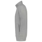mlf_T45TG15 Sweat Jacket Washable 60 °C felső unisex grey melange L