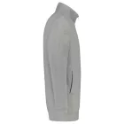 mlf_T45TG17 Sweat Jacket Washable 60 °C felső unisex grey melange 2XL