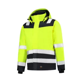   mlf_T519714 Midi Parka High Vis Bicolor munkakabát unisex fluoreszkáló sárga M