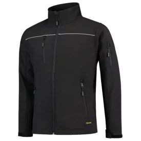   mlf_T53T113 Luxury Softshell softshell kabát unisex fekete S
