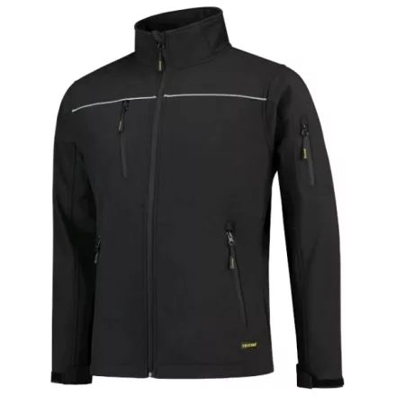 mlf_T53T116 Luxury Softshell softshell kabát unisex fekete XL