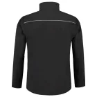 mlf_T53T121 Luxury Softshell softshell kabát unisex fekete 6XL